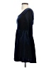 Forever 21 Solid Blue Casual Dress Size S - photo 5