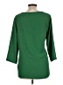 Gibson Green 3/4 Sleeve Blouse Size L - photo 2