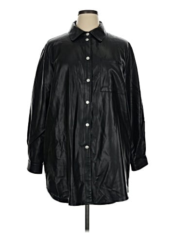 Bagatelle Faux Leather Jacket (view 1)