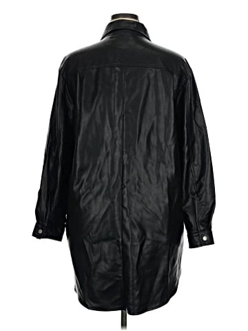 Bagatelle Faux Leather Jacket (view 2)