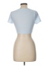 Aerie Blue Short Sleeve Turtleneck Size L - photo 2
