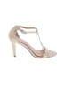Calvin Klein 100% Leather Gold Sandals Size 7 - photo 1