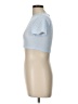 Aerie Blue Short Sleeve Turtleneck Size L - photo 5