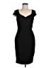 H&M Solid Black Cocktail Dress Size 8 - photo 1