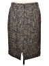J.Crew Tweed Brown Formal Skirt Size 12 - photo 2