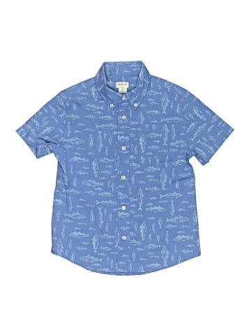 Crewcuts Outlet Short Sleeve Button-Down Shirt (view 1)
