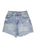 Rewash 100% Cotton Blue Denim Shorts Size 1 - photo 1