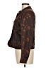 Christopher & Banks 100% Cotton Print Brown Jacket Size M - photo 5
