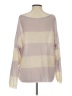 Free People Stripes Tan Pullover Sweater Size S - photo 2