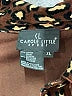Carole Little Animal Print Brown Jacket Size XL - photo 6