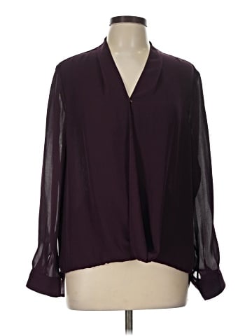 Black Label by Chico's Long Sleeve Blouse (view 1)