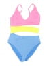 Bar III Color Block Blue One Piece Swimsuit Size XL - photo 1