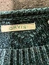Orvis 100% Polyester Chevron-herringbone Teal Pullover Sweater Size S - photo 7