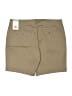 Lee Solid Tan Khaki Shorts Size 14 (petite) - photo 2