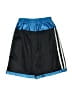 Adidas 100% Polyester Color Block Blue Athletic Shorts Size 6 - photo 2