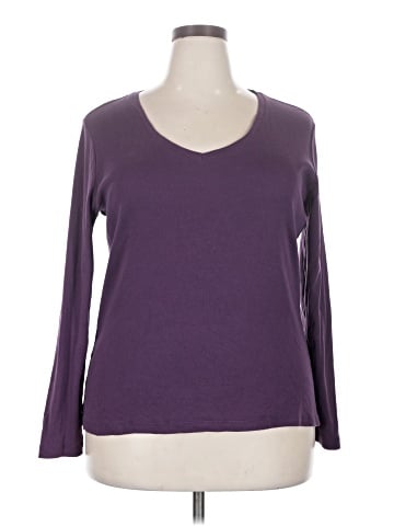 St. John's Bay 3/4 Sleeve T-Shirt (view 1)