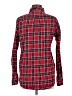 Kersh Plaid Red Long Sleeve Button-Down Shirt Size M - photo 2