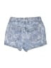 Zara Paisley Blue Denim Shorts Size 9 - photo 2