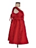 Shein 100% Polyester Solid Red Cocktail Dress Size 6 - photo 4