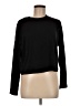 Gap 100% Supima Cotton Black Long Sleeve Top Size Med Petite - photo 1