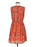 BCX 100% Polyester Animal Print Orange Casual Dress Size M - photo 2