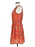 BCX 100% Polyester Animal Print Orange Casual Dress Size M - photo 5