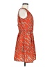 BCX 100% Polyester Animal Print Orange Casual Dress Size M - photo 4