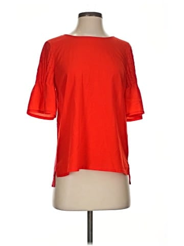 French Connection Short Sleeve Blouse (view 1)