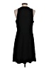 Unbranded Solid Black Casual Dress Size P (petite) - photo 2