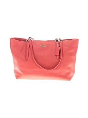 Coach Leather Tote (view 1)