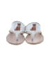 Jack Rogers 100% Leather Silver Sandals Size 9 - photo 2