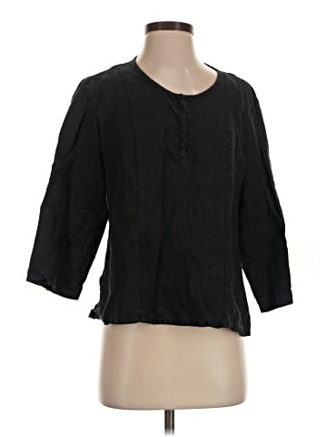 Flax 3/4 Sleeve Blouse (view 1)
