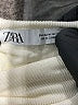 Zara Ivory Short Sleeve Turtleneck Size M - photo 7