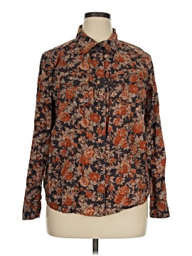 Christopher & Banks Long Sleeve Button Down Shirt