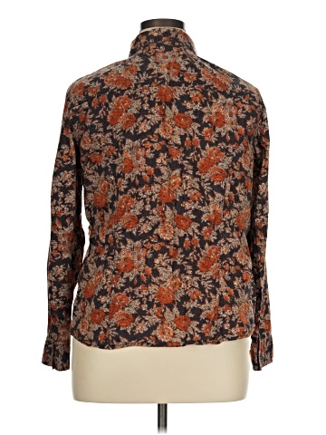 Christopher & Banks Long Sleeve Button-Down Shirt (view 2)