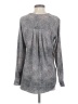 Vero Moda Metallic Gray Long Sleeve Blouse Size XS - photo 2