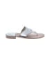 Jack Rogers 100% Leather Silver Sandals Size 9 - photo 1