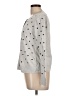 Old Navy 100% Cotton Polka Dots Silver Cardigan Size L - photo 5