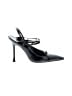 Manolo Blahnik 100% Leather Black Heels Size EU 37 1/2 - photo 1
