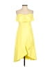 Aidan Mattox Yellow Cocktail Dress Size 4 - photo 1