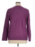 Croft & Barrow Chevron-herringbone Purple Pullover Sweater Size XL - photo 2