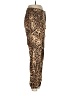 36point5 Animal Print Gold Casual Pants Size M - photo 4