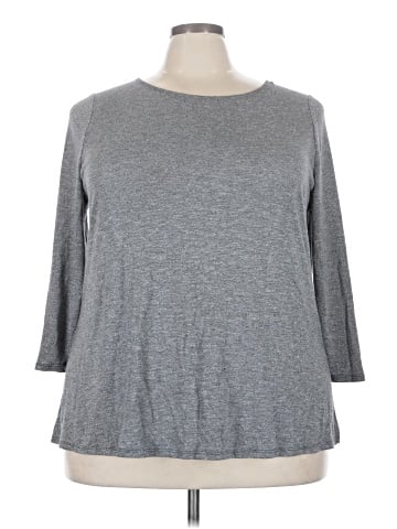 Lane Bryant Outlet 3/4 Sleeve Top (view 1)