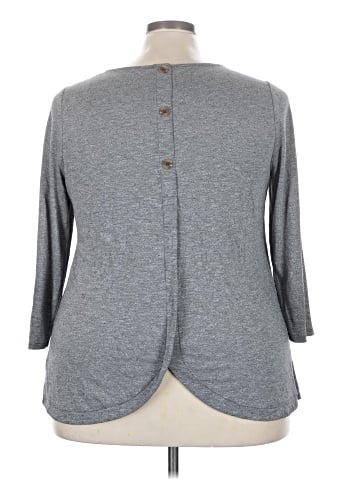 Lane Bryant Outlet 3/4 Sleeve Top (view 2)