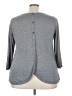 Lane Bryant Outlet Gray 3/4 Sleeve Top Size 22 (5) - photo 2