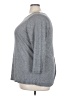 Lane Bryant Outlet Gray 3/4 Sleeve Top Size 22 (5) - photo 5