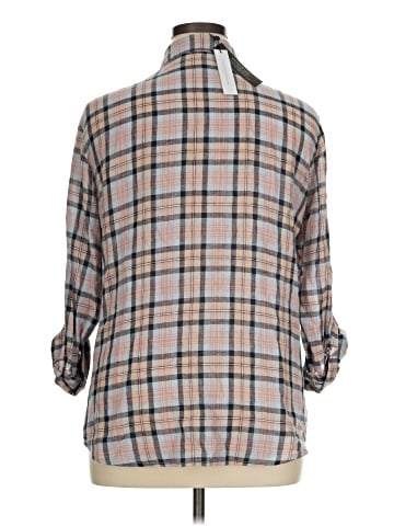 Sanctuary 3/4 Sleeve Button-Down Shirt (view 2)