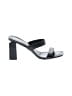 Alexander Wang 100% Leather Gray Black Sandals Size EU 39 - photo 1