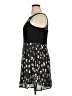 Eric + Lani 100% Polyester Graphic Black Cocktail Dress Size XL - photo 5