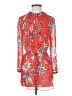 Leifsdottir 100% Silk Red 3/4 Sleeve Silk Top Size 2 - photo 1